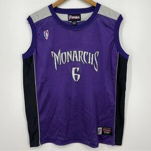 Sacramento Monarchs Basketball Jersey #6 
WNBA Adult size XL